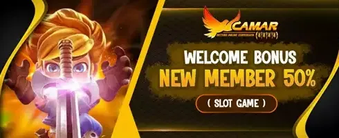 Bonus Deposit Member Baru 50% promotion banner